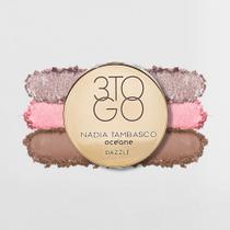 Trio de Sombras Nádia Tambasco By Océane - 3 To Go Palette Dazzle 7,8g