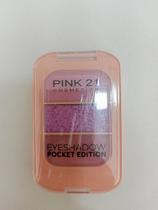 Trio de sombras Pink 21 - Eyeshadow Poket Edition