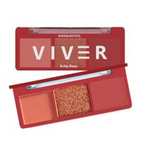 Trio de Sombras Ruby Rose Viver Inesquecível HB-F528