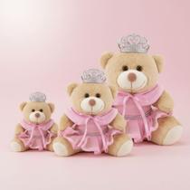 Trio De Ursas Menina Princesa Para Nichos 20cm, 25cm E 30cm