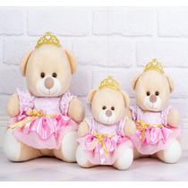 Trio de ursas princesa petit com renda