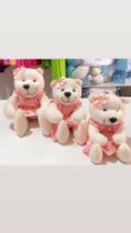 Trio de urso decorativo