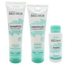 Trio Essence Shampoo 280ml + Mascara 250g + Ativador Innovator