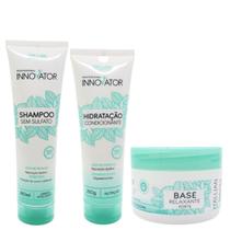 Trio Essence Shampoo 280ml + Mascara 250g + Base Guanidina Innovator