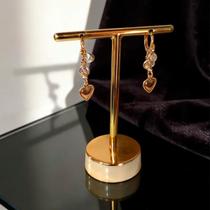 Trio Expositor Brinco Metal - Dourado - P M G - 2 furos Trio Expositor Brinco Metal - Dourado - P M G - 2 furos