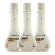 TRIO FORTALECEDOR HOME CARE (Shampoo, Finalizador e condicionador - 250ML)