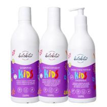 Trio Kids Shampoo, Condicionador e Creme de Pentear Crespinhos 500mL - BetoBita