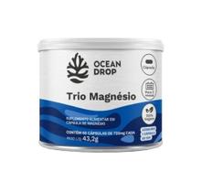 Trio Magnésio Ocean Drop 60 Cápsulas 720mg