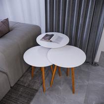 Trio Mesa Lateral de Canto 56cm X 45cm X 45cm Trio Mesa Lateral de Canto 56cm X 45cm X 45cm
