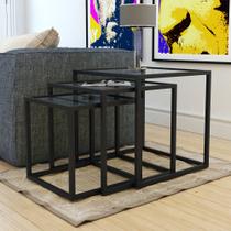 Trio Mesa Lateral Isabela Preta