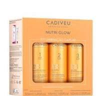 Trio Nutri Glow Laminação Capilar da Cadiveu