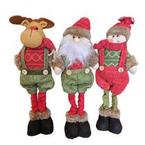 Trio Papai Noel Rena boneco de neve Pé Retratil Natal 45CM Trio Papai Noel Rena boneco de neve Pé Retratil Natal 45CM
