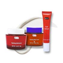Trio Renovação da Pele b.pure Hidratante Diário Creme Noturno para Olhos Trio Renovação da Pele b.pure Hidratante Diário Creme Noturno para Olhos