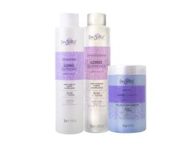 Trio Shampoo + Condicionador 1 litro + Creme 1 Kg De Sirius (Todas as Linhas)