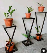 Trio suporte vasos