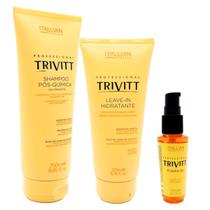 Trio Trivitt Shampoo 250ml Leave-in + Power Oil 30ml