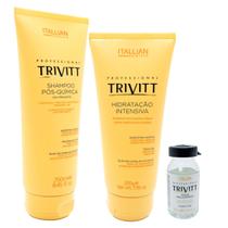Trio Trivitt Shampoo 250ml Mascara 200ml e 01 Ampola 10ml