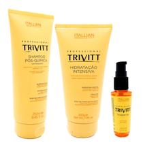 Trio Trivitt Vitalidade Profunda - Shampoo, Mascara e Power Oil