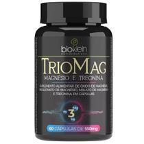 TRIOMAG (Magnesio, L-Treonina, Bisglicinato de Magnesio, Malato de Magnesio) 550mg 60 Caps Bioklein TRIOMAG (Magnesio, L-Treonina, Bisglicinato de Magnesio, Malato de Magnesio) 550mg 60 Caps Bioklein