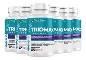 Triomax 6 x 60 Caps 360 capsulas Magné sio Treonato Malato Que lato