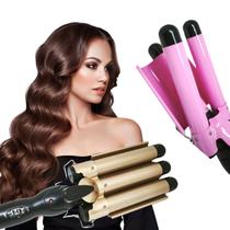 Triondas Modelador de Cachos Profissional 25mm Bivolt Anti Estático Turmalina Cerâmica