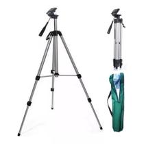 Tripé 1,37m Para Smartphone Filmadora Camera Fotografica