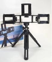 Tripé 3 Celular Selfie Youtuber 360º Antiderrapante