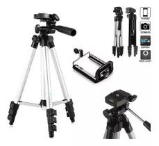 Tripé Ajustável Celular Câmera Gravação Vídeos Live Youtuber