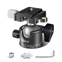 Tripé Ball Head Neewer GM36 Low Profile, tampa de carga de 15 kg.