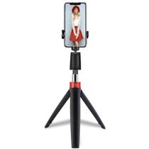 Tripé Bastão De Selfie Android /ios + Controle Wireless