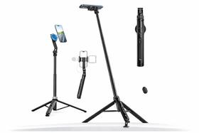 Tripé Bastão Magnético C/ Control Ulanzi Tt88 P/ Celular