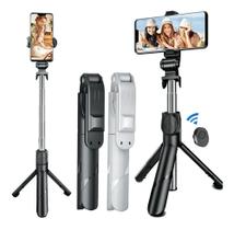 Tripé Bastão Pau Selfie com Controle Bluetooth Celular E Câmera - IT Blue