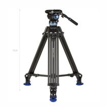 Tripé Benro Hidráulico A673tmbs8 Pro Para 8 Kg + Bolsa
