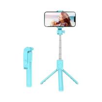 Tripé Bluetooth Selfie Stick Com Luz Sem Fio Extensível Para iPhone Tiktok Streaming Ao Vivo