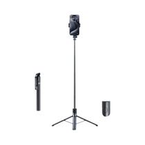 Tripé Bluetooth Ultra Longo De 1700mm Com Luz De Preenchimento Suporte Portátil Para Telefone Para