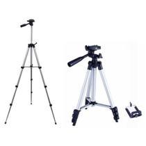 Tripé Celular Câmera Video Telescópico Alumínio 1,20M Tripé Celular Câmera Video Telescópico Alumínio 1,20M