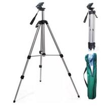 Tripé De Aluminio Ajustável 1,2 Mt Com Bolsa De Transporte