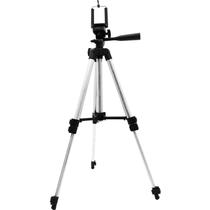 Tripé De Alumínio Para Câmera Fotográfica E Celular Profissional Universal 1,0 metro Flexível