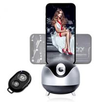 Tripé de câmera 360 com rastreamento facial automático para celular