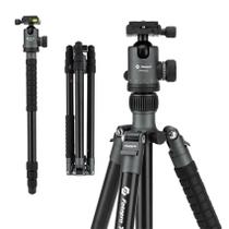 Tripé de câmera Fotopro 68 Heavy Duty Compact com monopé de 12 kg