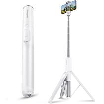 Tripé de Celular com Controle Remoto Sem Fio Sensyne 60 - Selfie Stick Branco