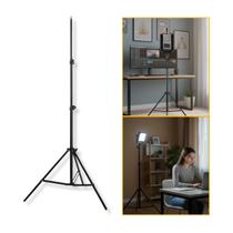 Tripe de Iluminação 1,90m Tpfoto para Ring Light e Flashes