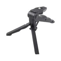 Tripé De Mesa Portátil Preto Para Câmera GoPro Hero 12 11 10 9 8 7 6 5 4 3 2 SJ4000 YI 4K EKEN H9R