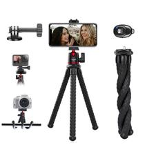 Tripé de telefone flexível Famall para GoPro com controle remoto e suporte Tripé de telefone flexível Famall para GoPro com controle remoto e suporte