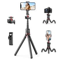 Tripé de telefone flexível Fotopro RM-67 com controle remoto sem fio Tripé de telefone flexível Fotopro RM-67 com controle remoto sem fio