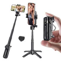 Tripé de telefone MAGIC JOHN Selfie Stick com controle remoto