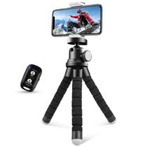 Tripé de telefone SENSYNE Flexível com suporte e controle remoto sem fio