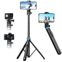 Tripé de Telefone uBeeSize 72 com Selfie Stick - Compatível com iPhone e Android