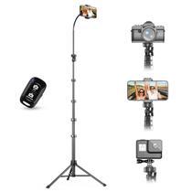 Tripé de telefone UbeeSize 88" flexível com pescoço de ganso para vídeo Tripé de telefone UbeeSize 88" flexível com pescoço de ganso para vídeo