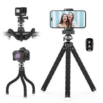 Tripé de telefone uBeeSize Premium Flexível com controle remoto e suporte